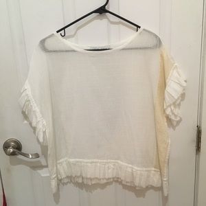 Creatures of Comfort Ruffle Top